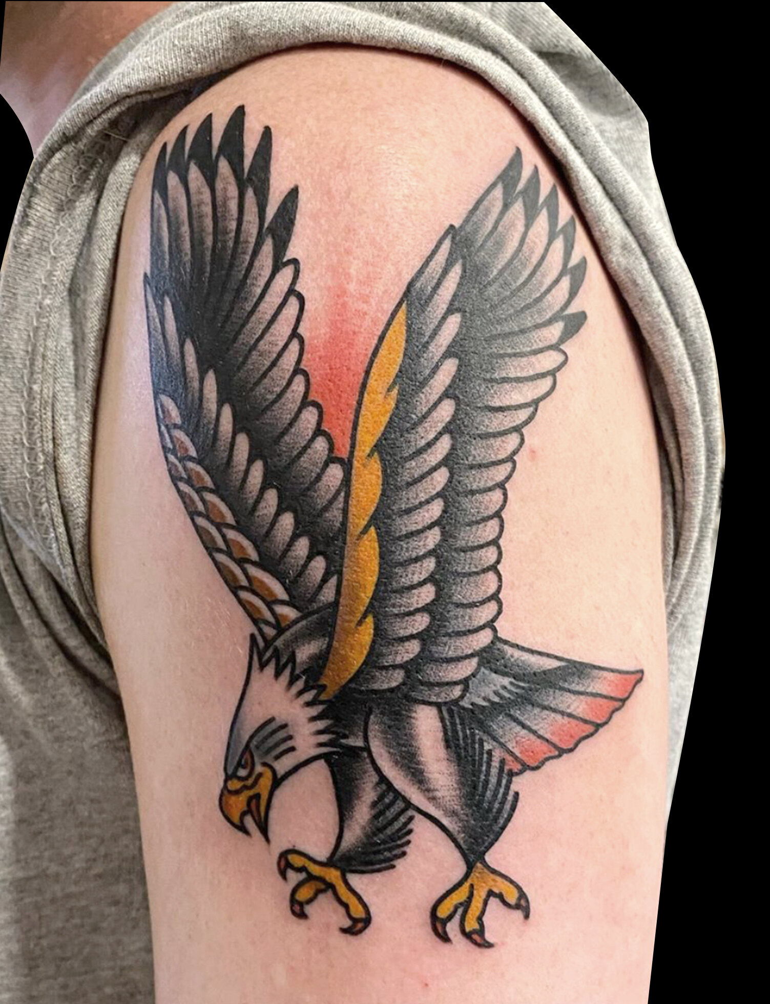 Traditional Eagle tattoo – Bunker Tattoo – Quality tattoos