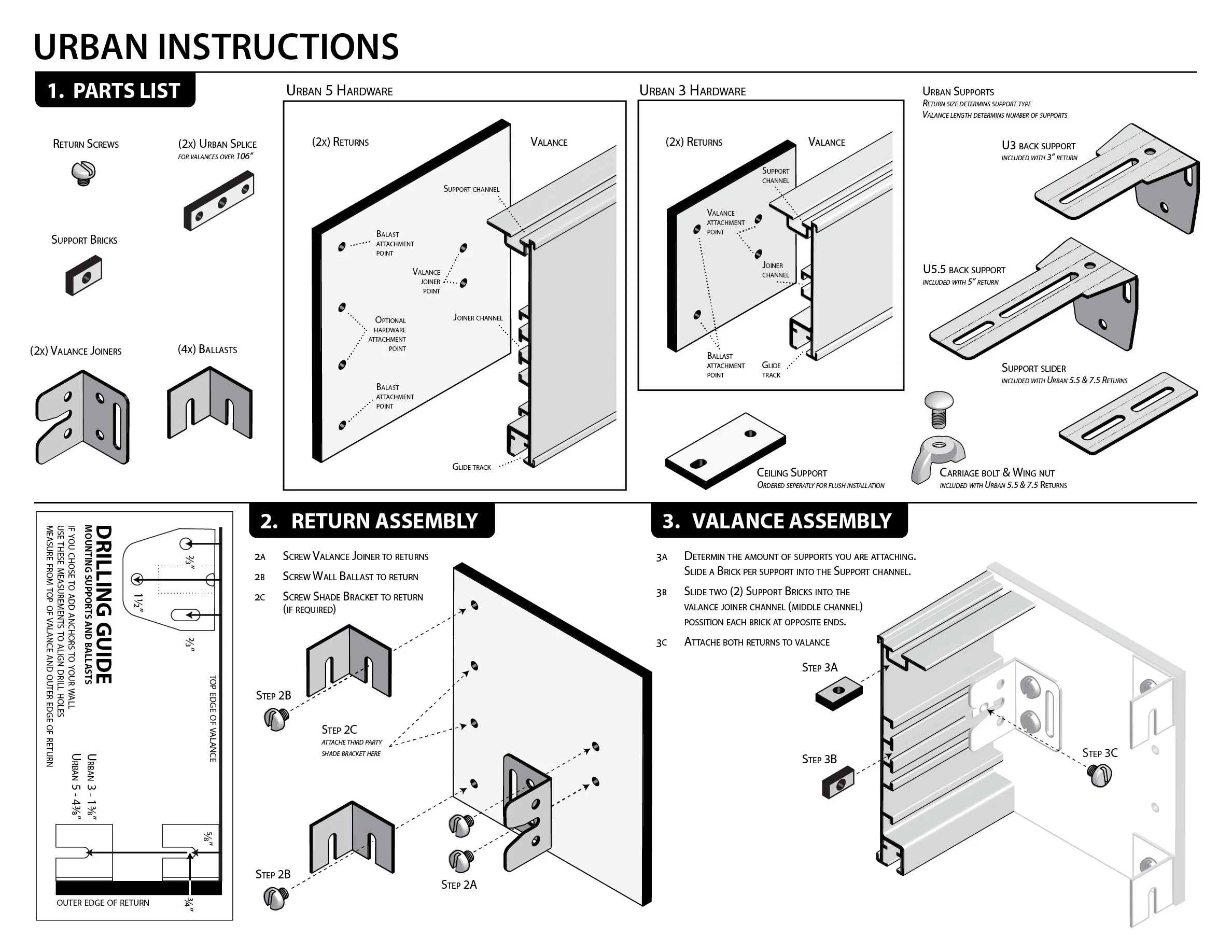 Technical illustration for instruction manual