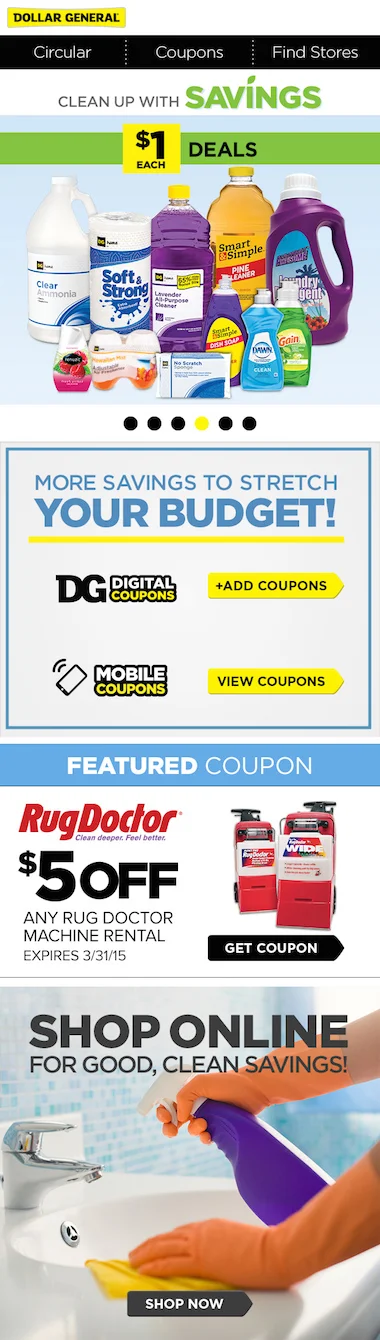 Mobile Landing Page