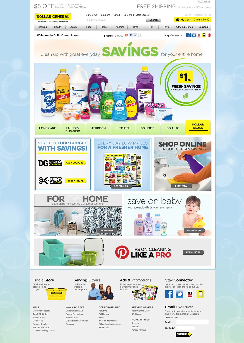 Landing Page