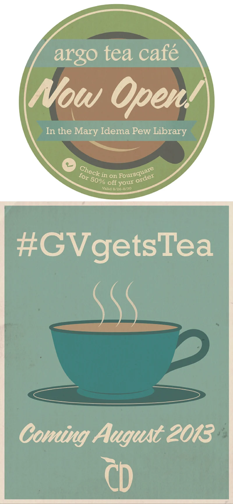 Argo Tea Coaster & Poster