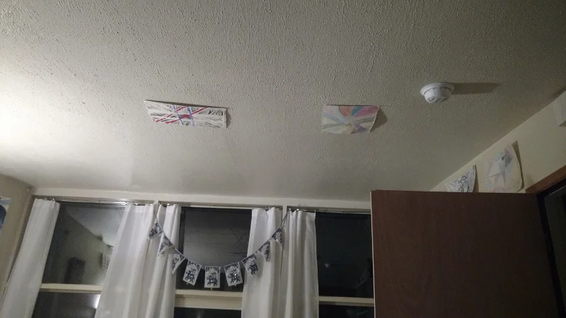 Picture copyright Taylor Ellwood 2019 - ceiling art used for purposes of creating a specific magical environment.