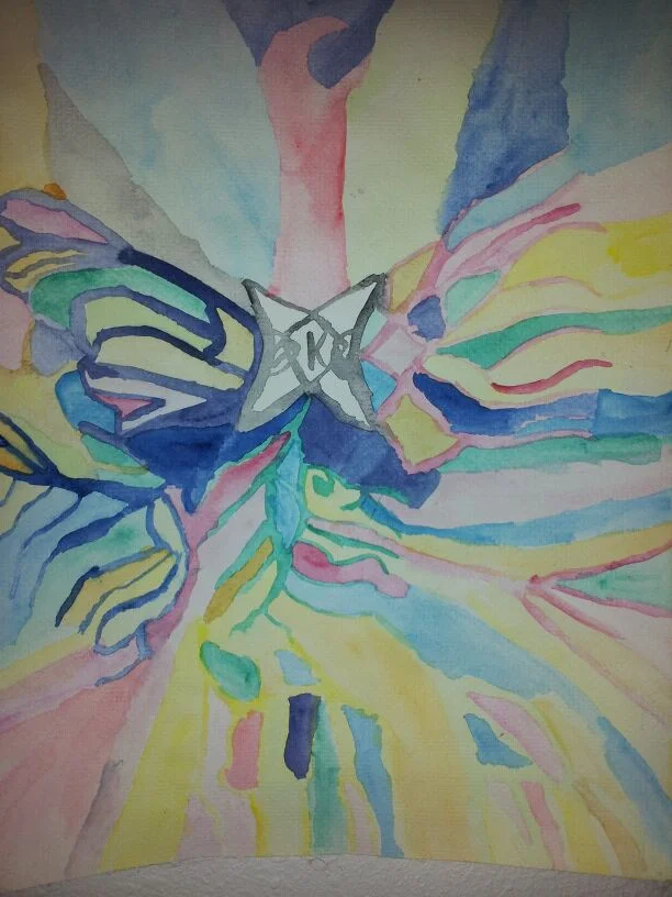 Picture copyright Taylor Ellwood 2019 - Phoenix painting