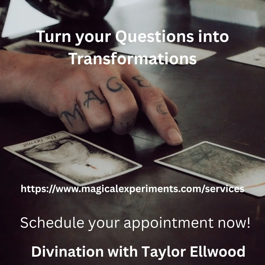 Turn Questions into Transformations with tarot readings from Taylor