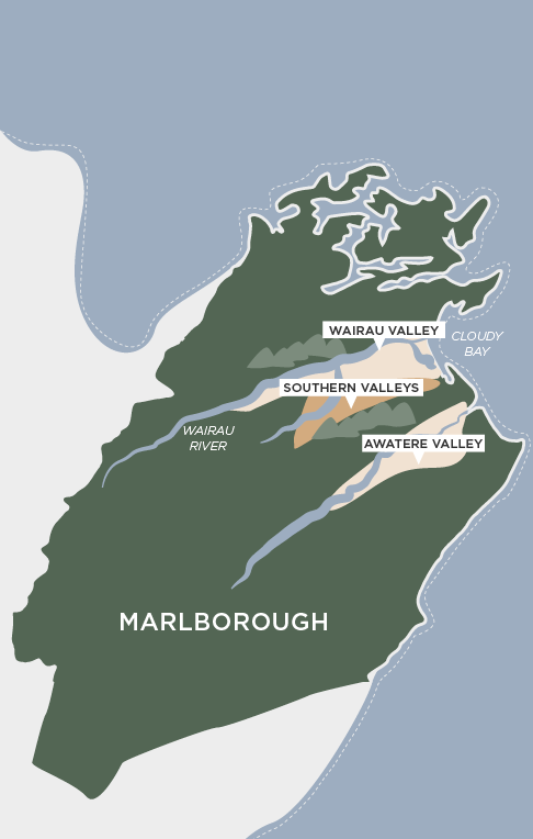 Marlborough regional map image