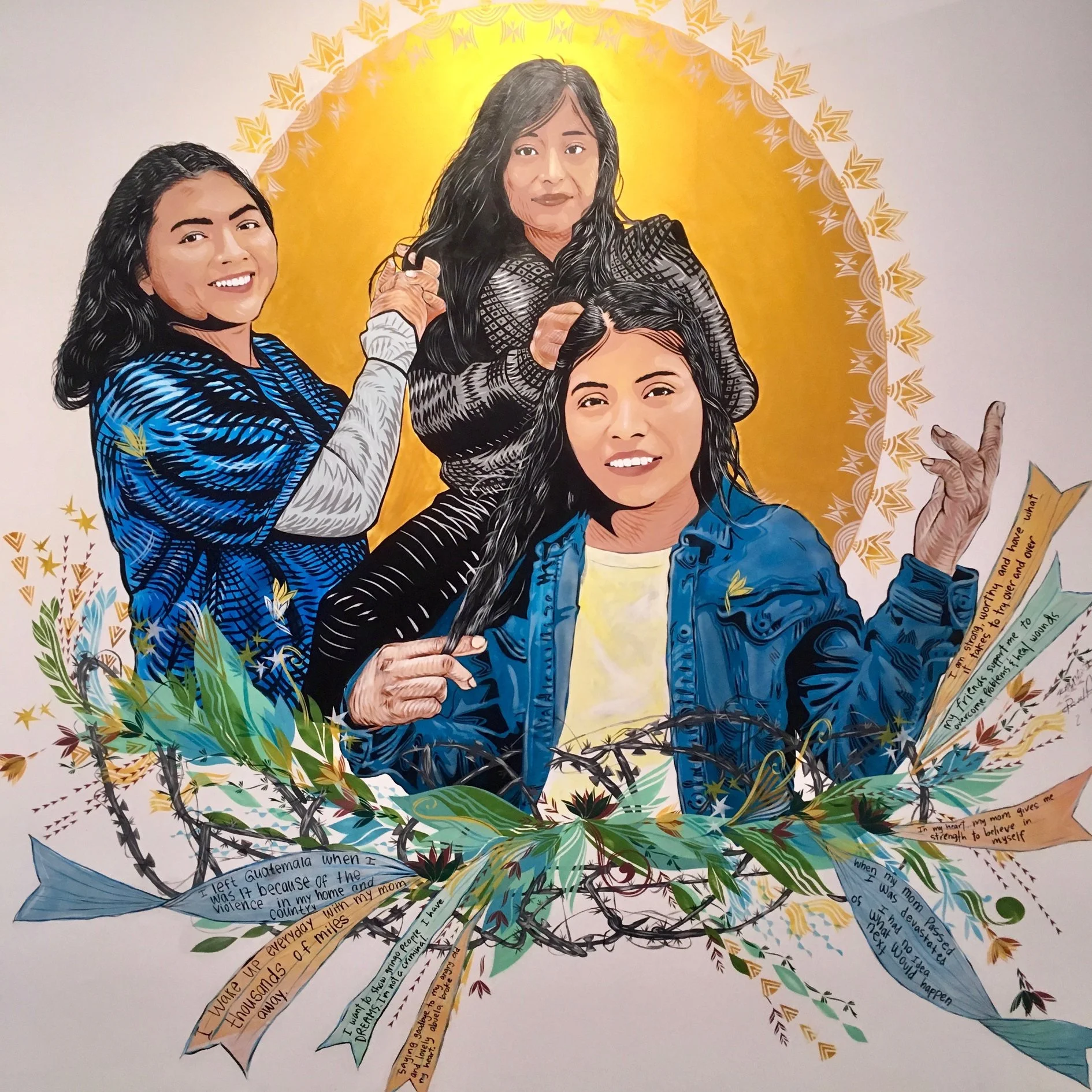 Mural by Pável Acevedo in collaboration with Kate Deciccio
