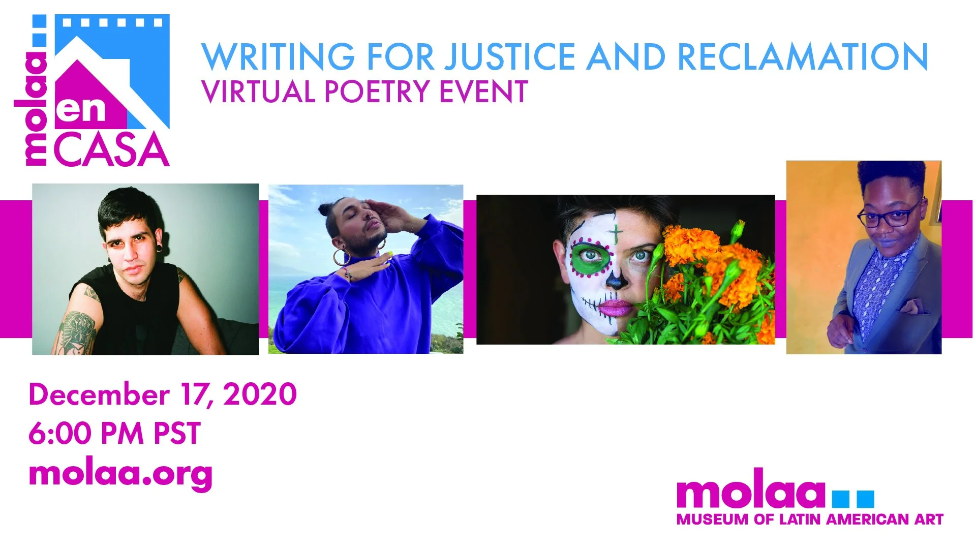 Writing for Justice and Reclamation: Virtual Poetry Event