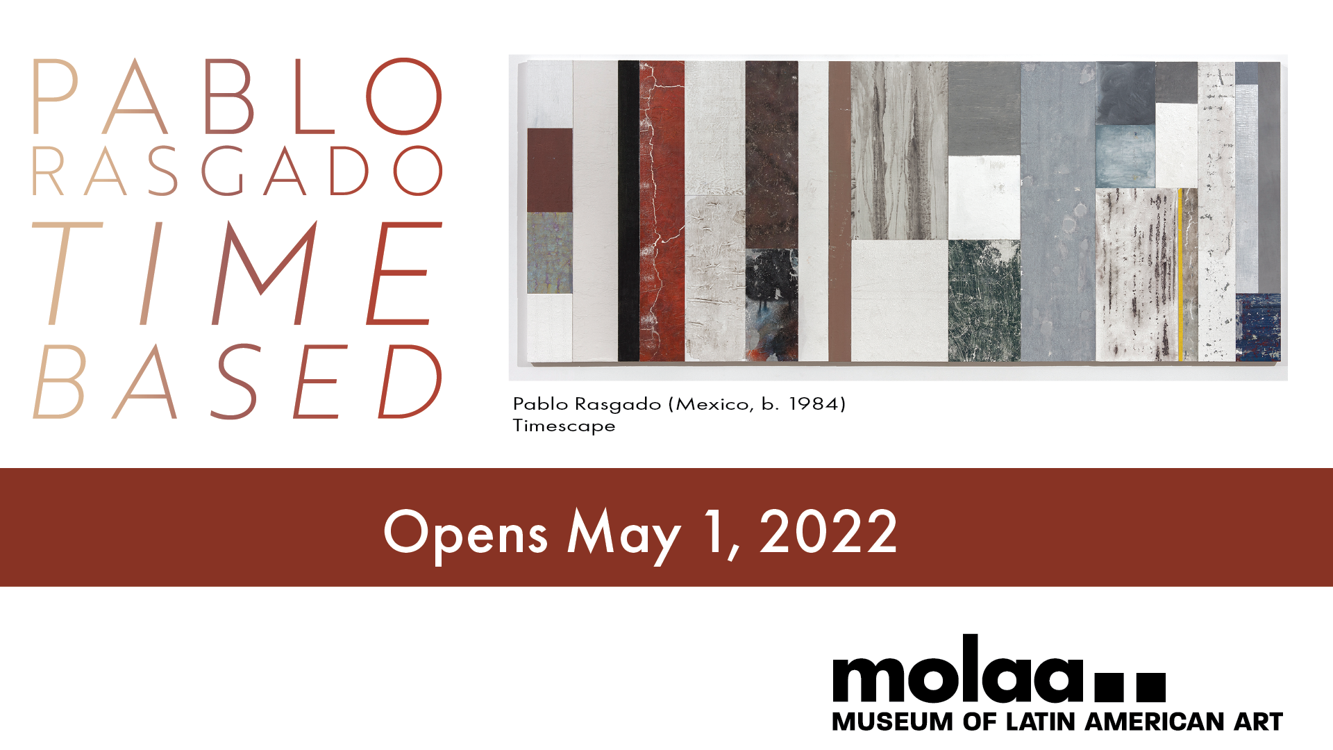 Artist led Walkthrough of Pablo Rasgado: Time-Based