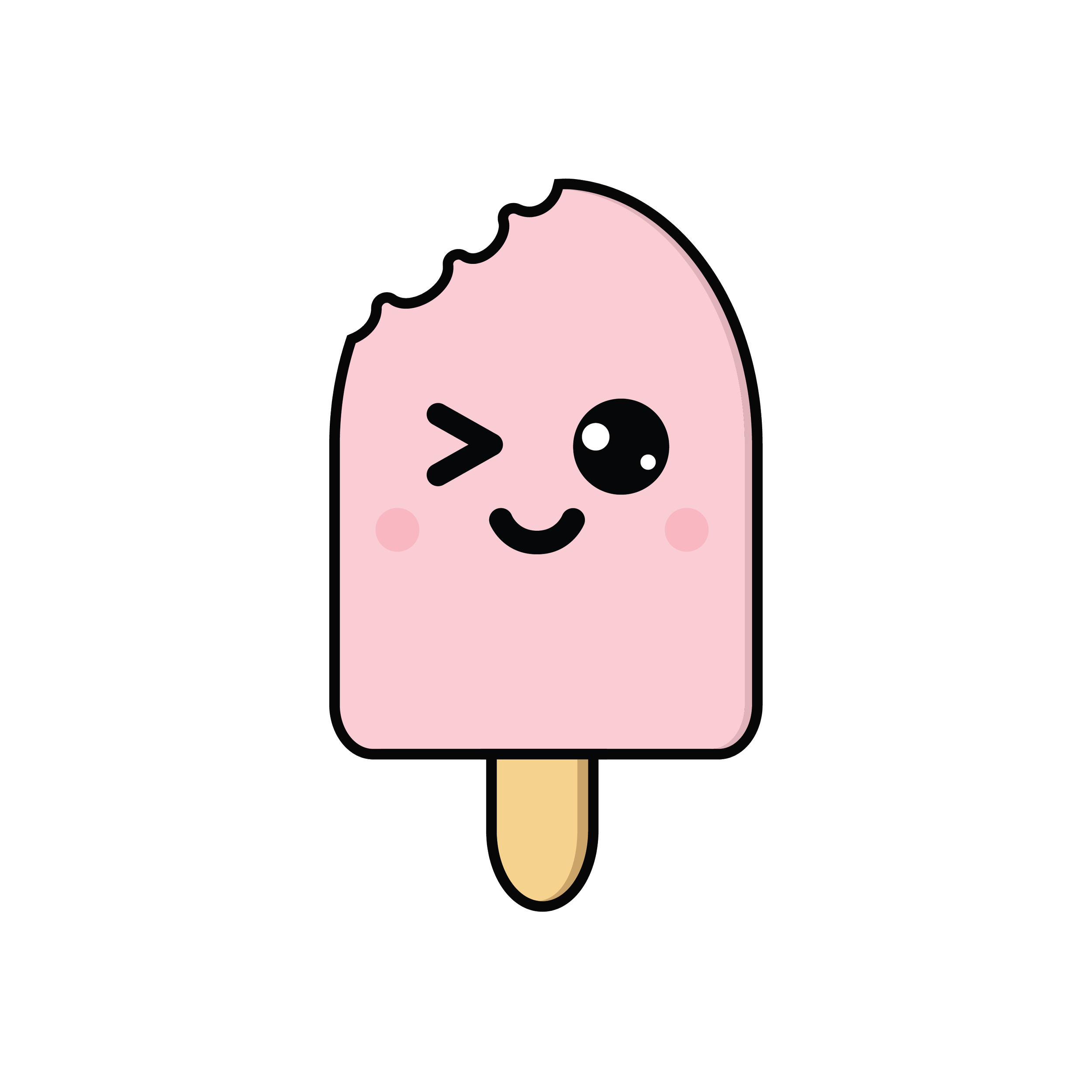 Joy on a stick (popsicle pop-up)