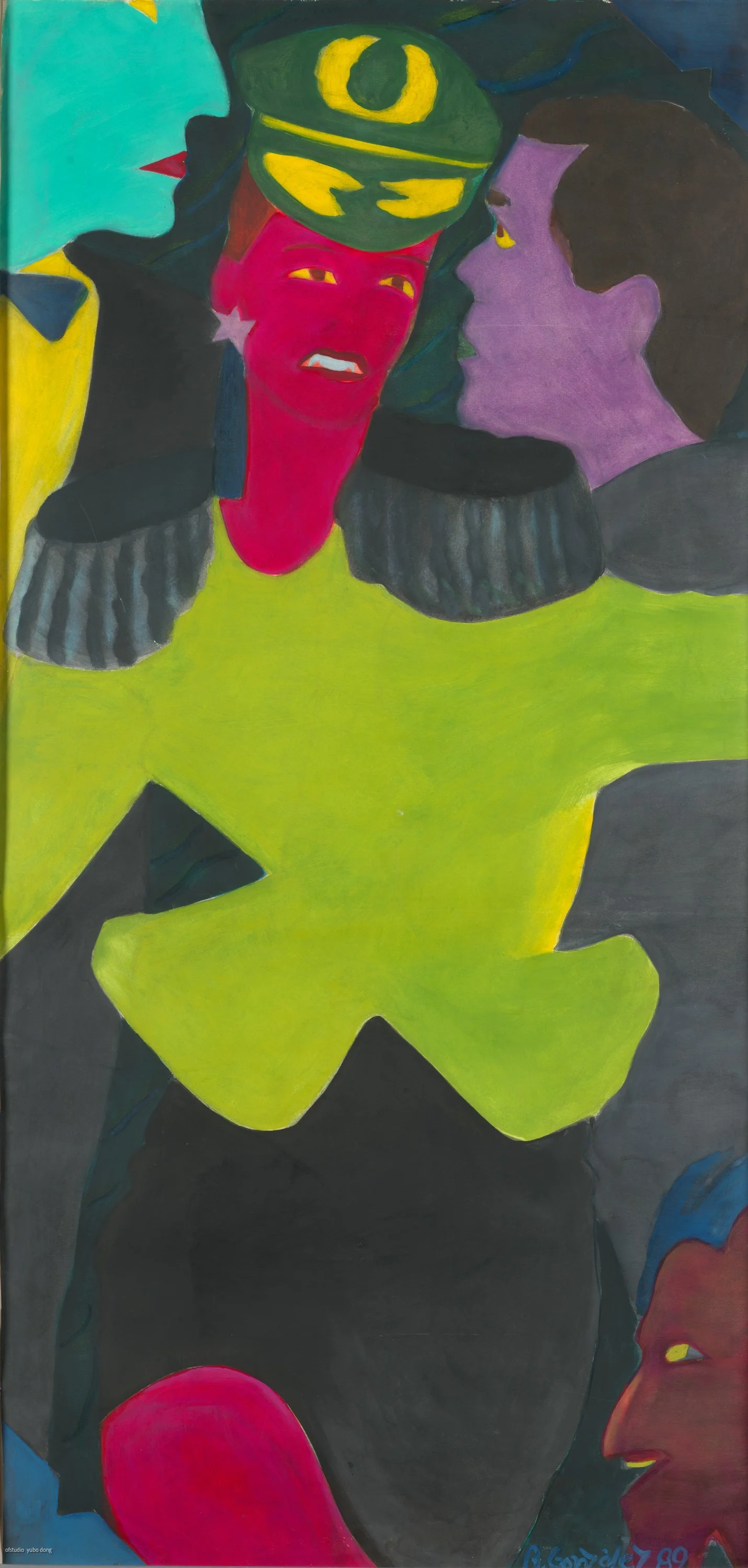 Beatriz González (Colombia), A la salida del Camerino, 1989