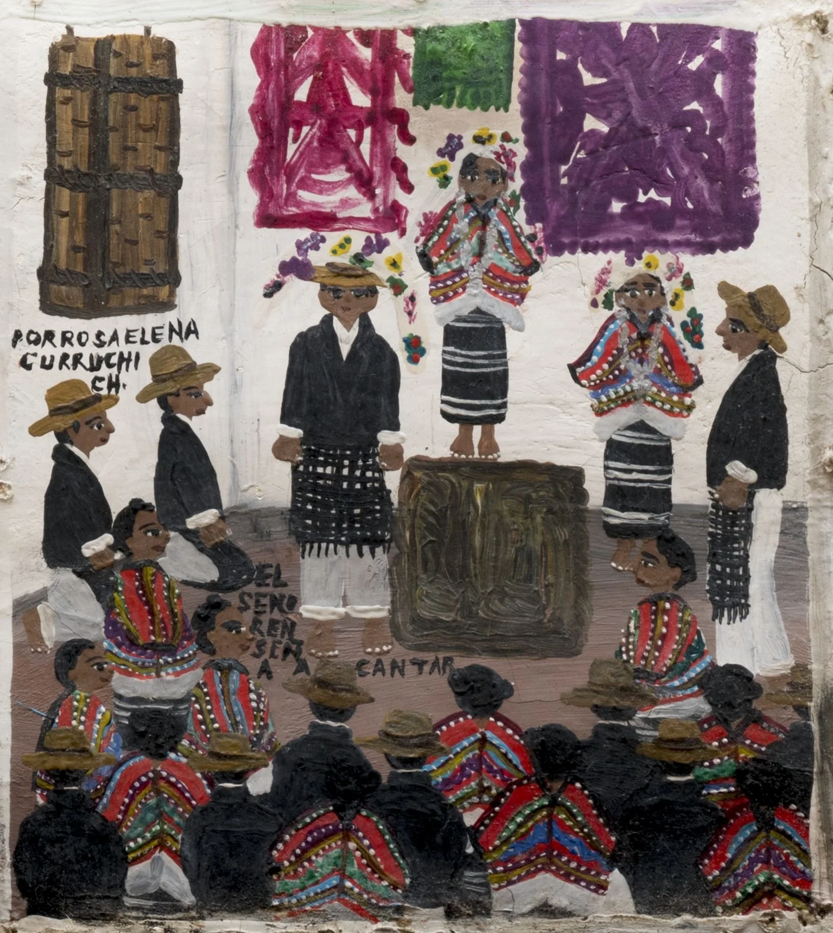 Rosa Elena Curruchich Bal (Guatemala), The Man Teaches Singing, 20th Century