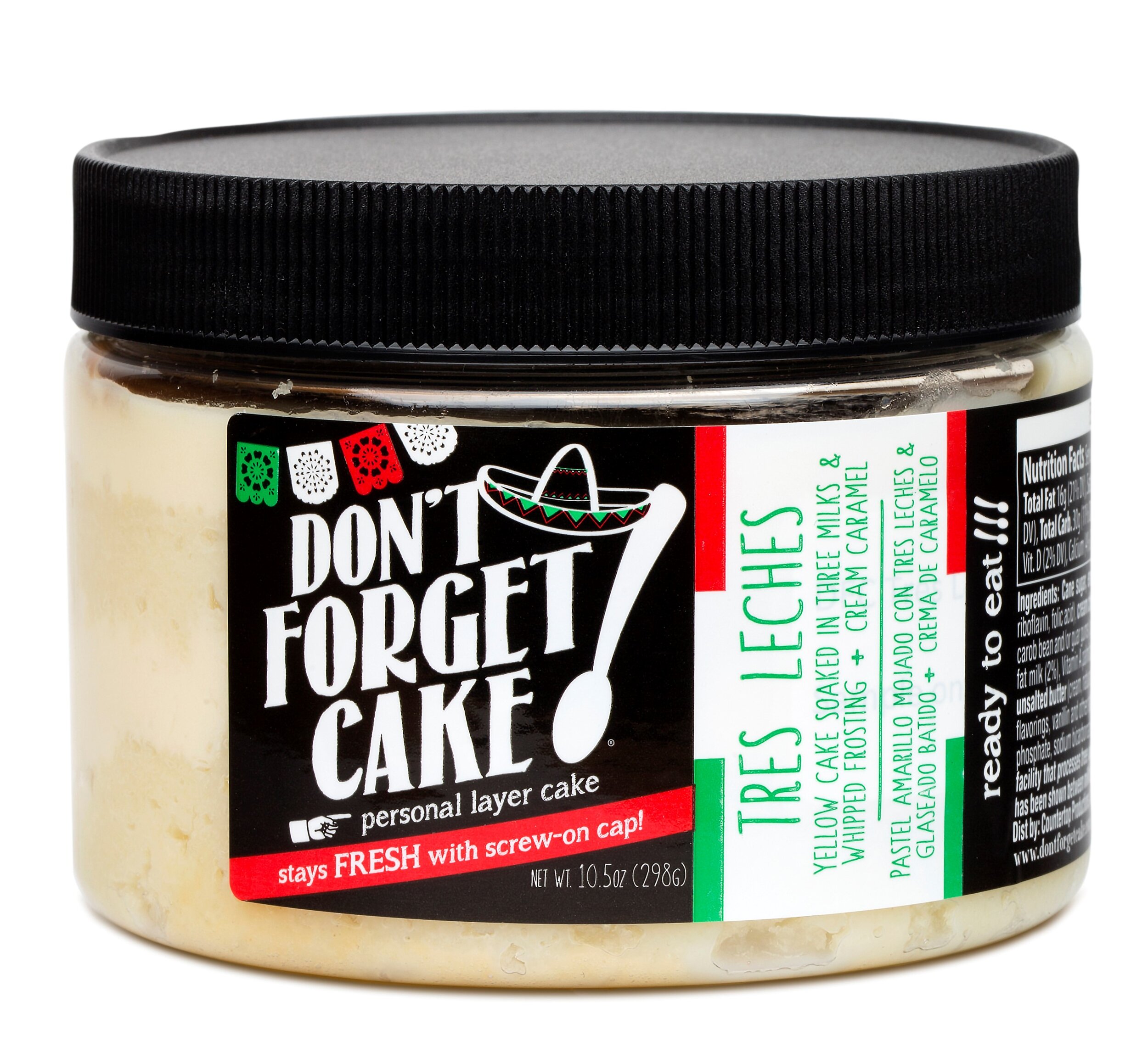 DFC Tres Leches - cake-in-a-jar (large)
