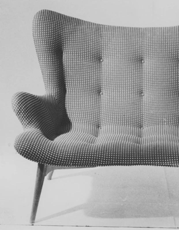 R161 Contour settee, 1951