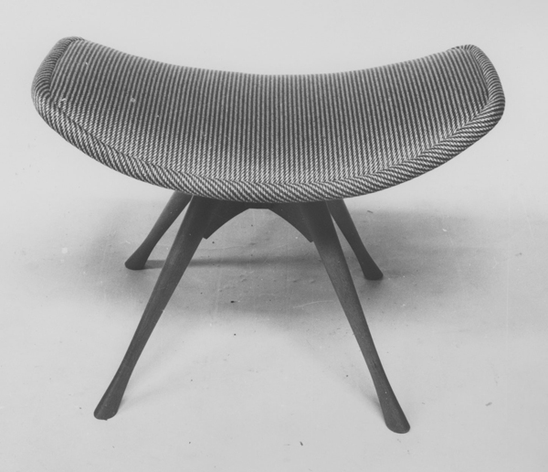 Cone footstool, 1955