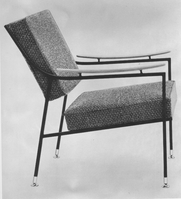 Pagodaline lounge chair, 1958