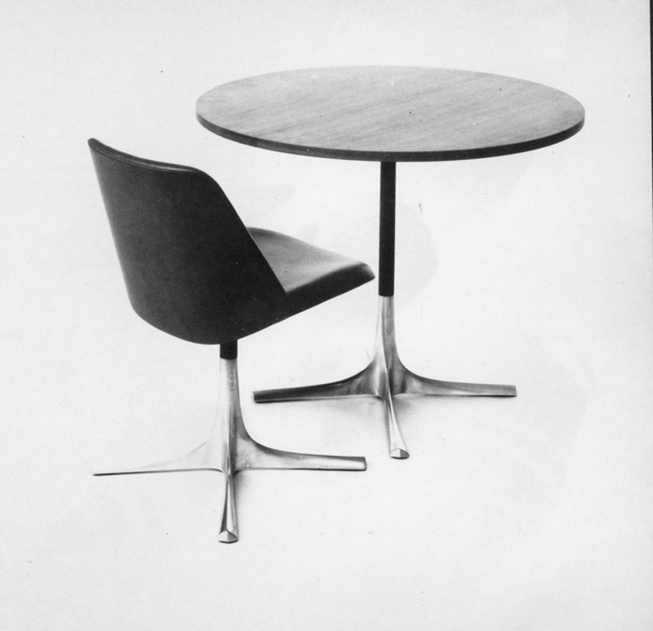 Varna chair and table, 1966