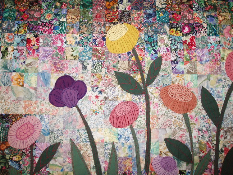Wanda S. hanson published detail raw edge flowers 1.jpg
