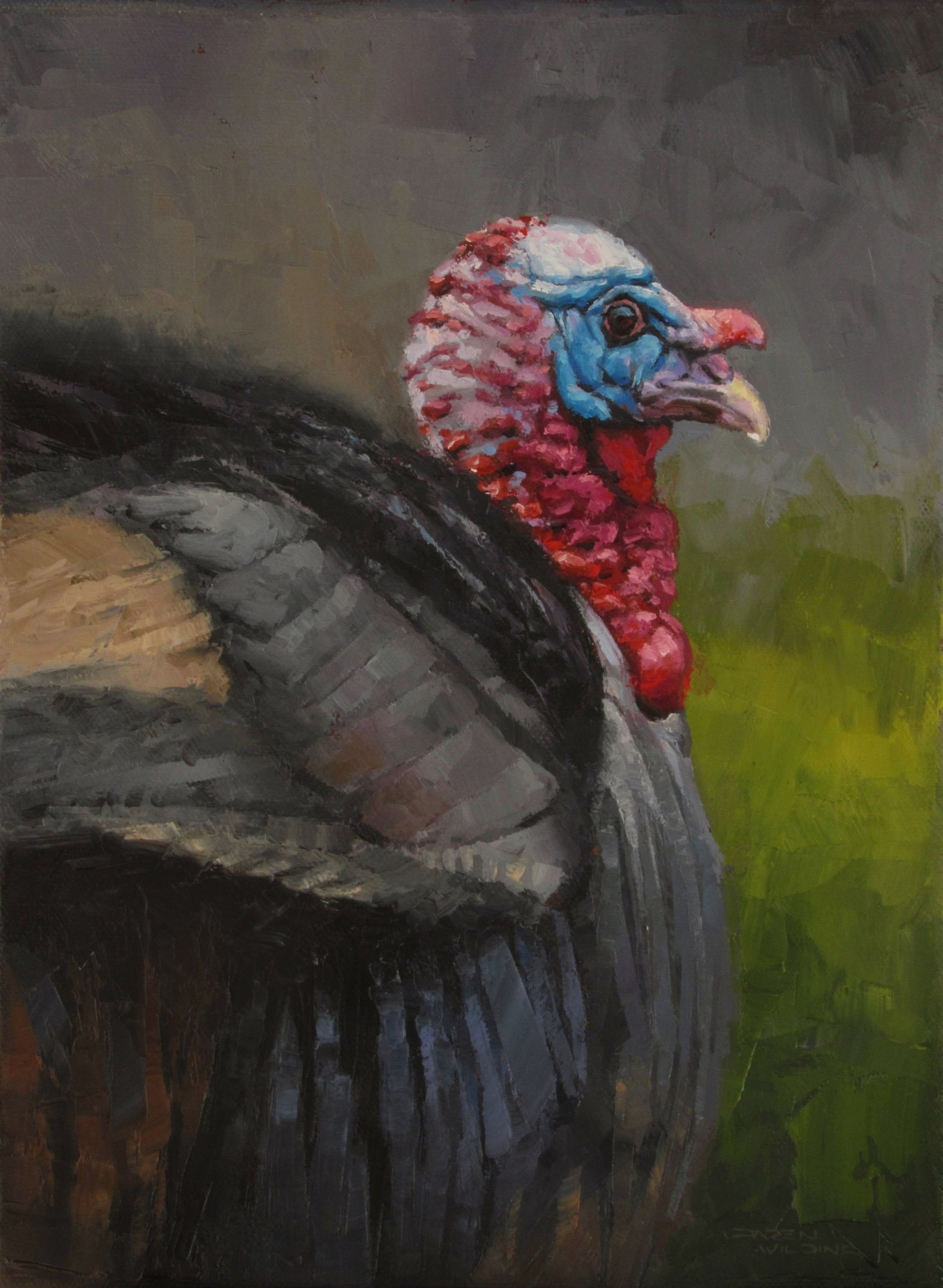 "Ruffled Feathers" 11x14" Original