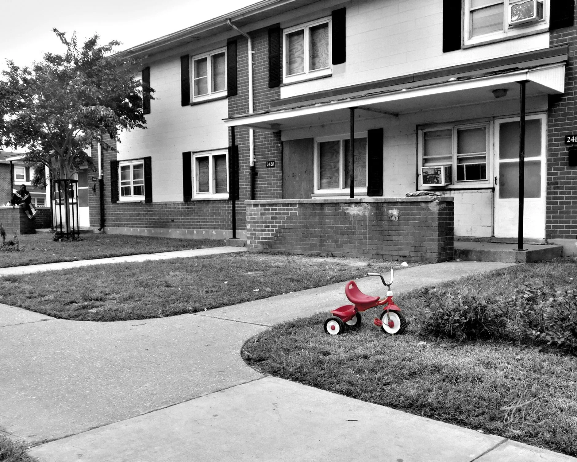 Red Tricycle.JPG