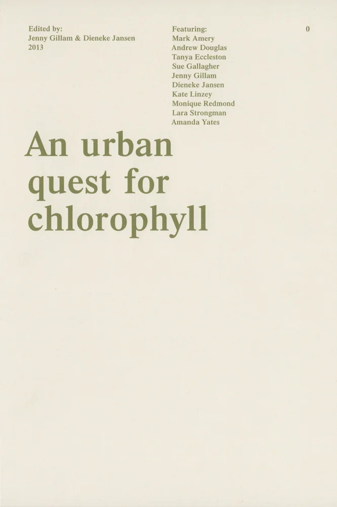 An Urban Quest for Chlorophyll