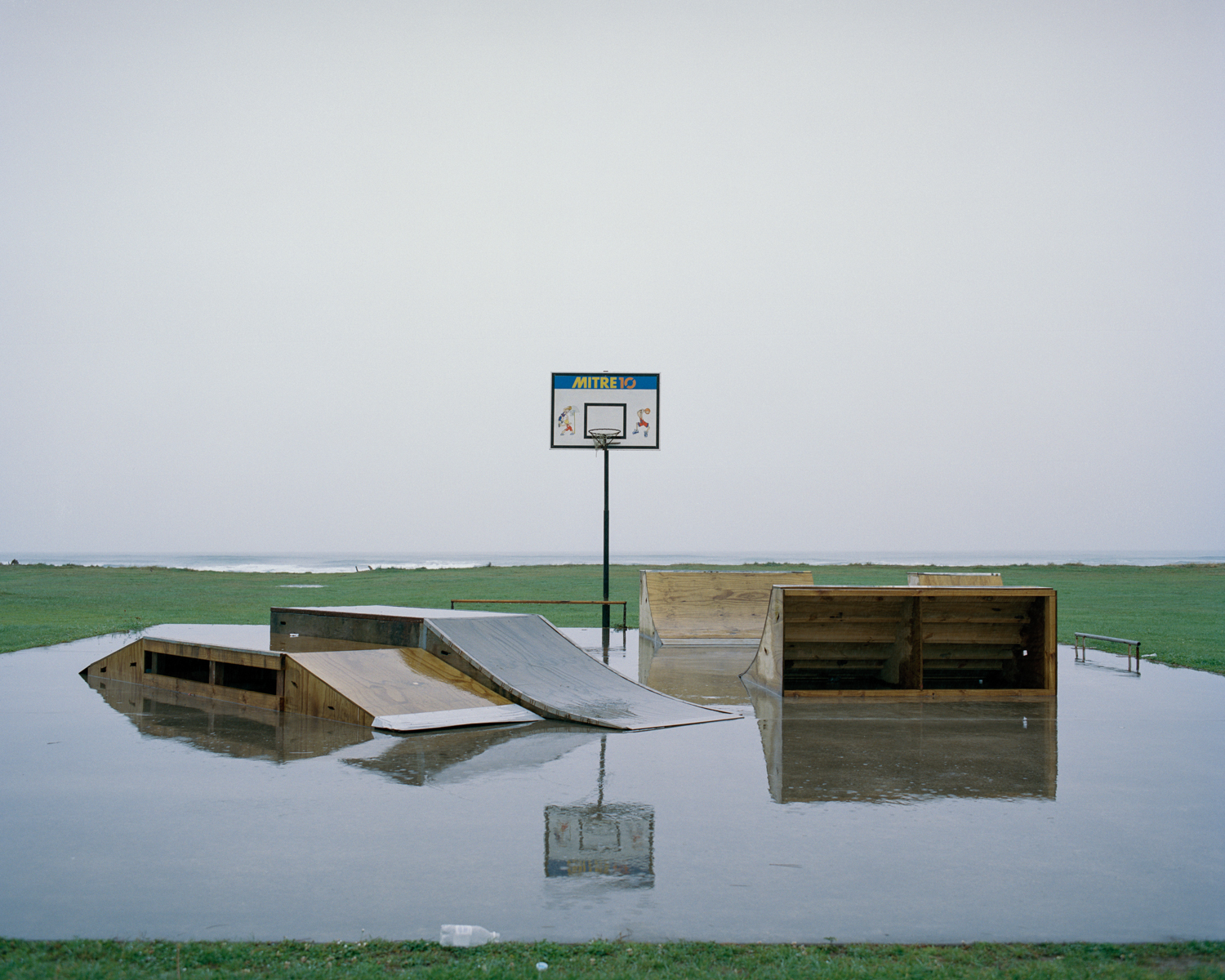 Hannah Watkinson, Skate Park or Basketball Court , Carters Beach, 2016, from The Near Future