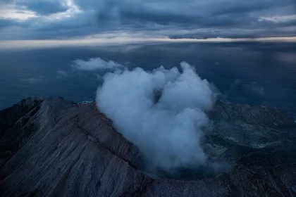 Mark Purdom: Untitled (Whakaari/White Island)