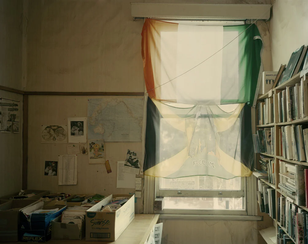 Allan McDonald, The Mall, Onehunga (second hand book shop), 2013