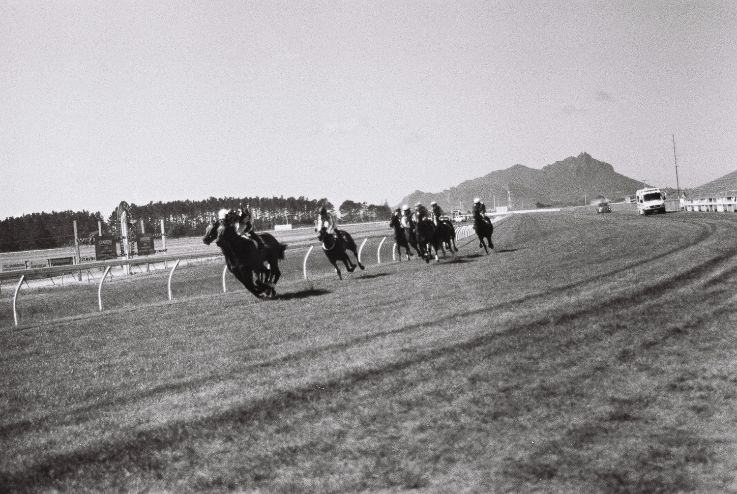  Bottom turn, Ruakaka Racecourse, November 2018 