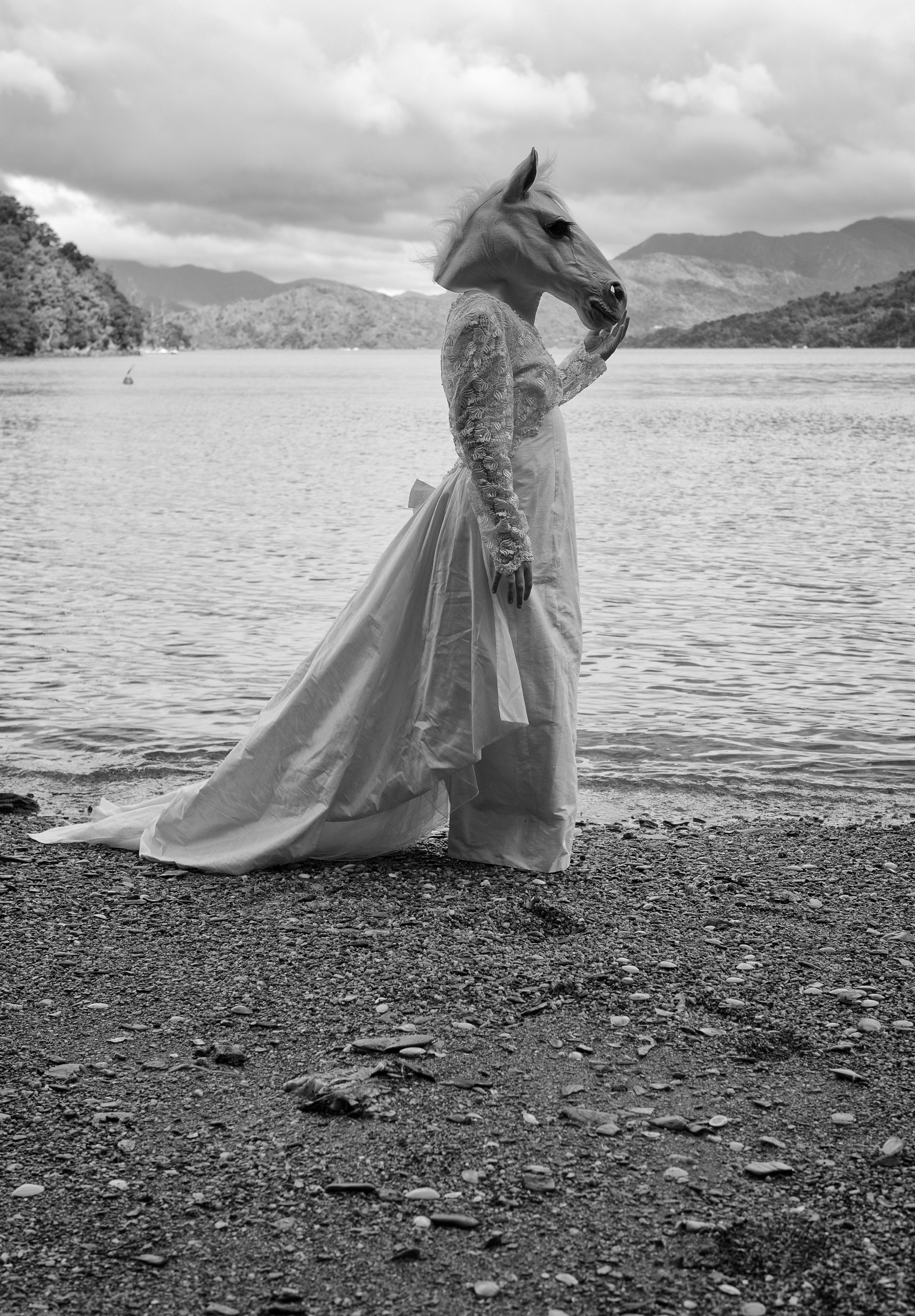 Lara Gilks, Horse Bride , from the series Masked , 2018