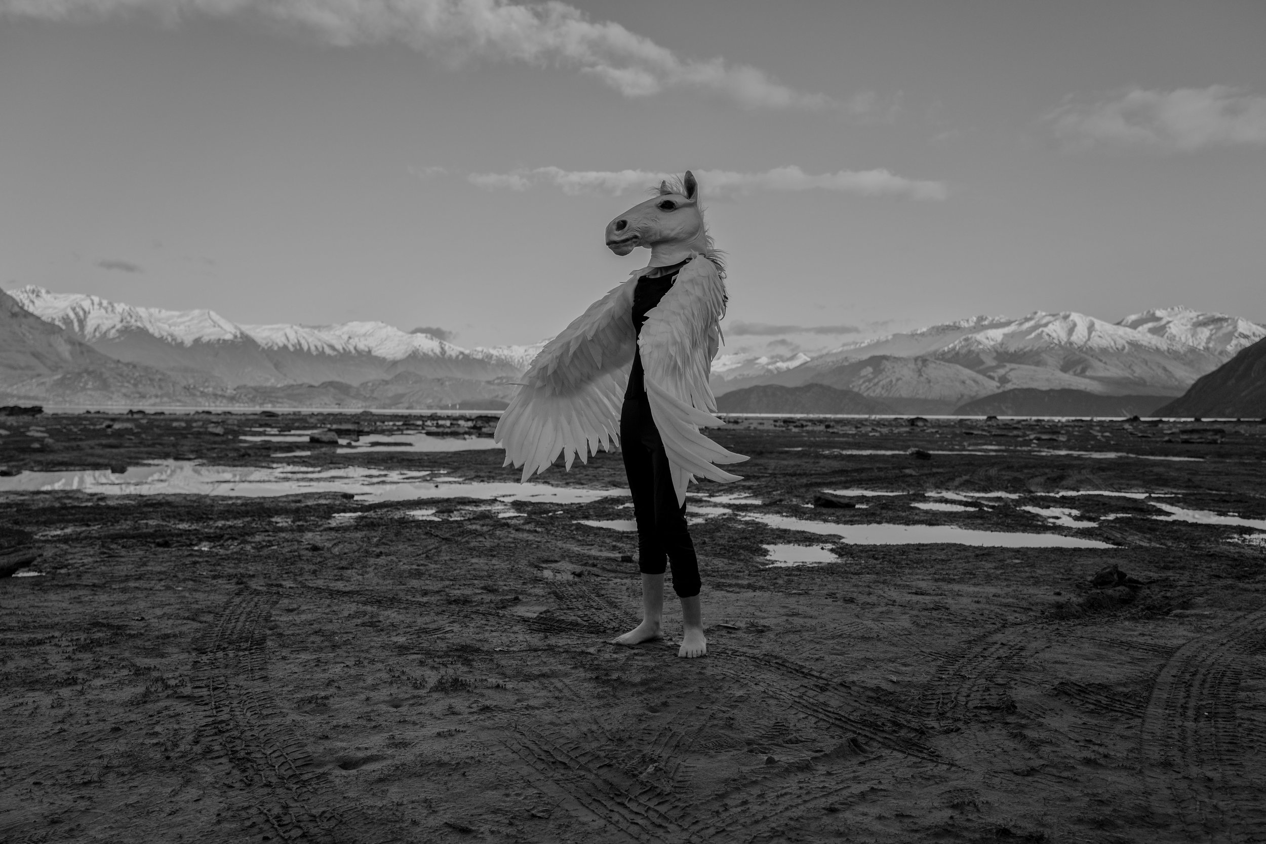 Lara Gilks, Lucy in Wings , from the series Masked , 2018