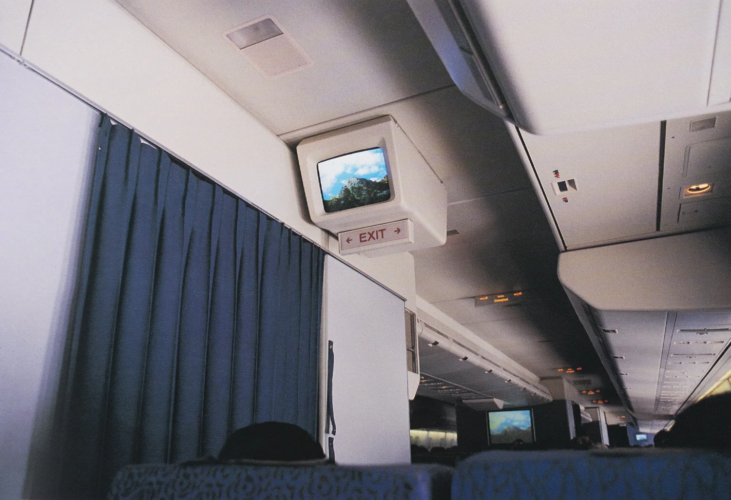 Harvey Benge Over Tasman Sea , August 1996. From Not Here - Not There, Photographs by Harvey Benge , Dewi Lewis and PhotoForum, 1998