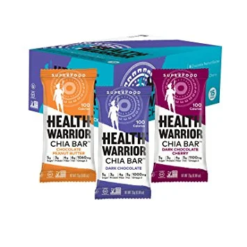 Health Warrior Superfood Chia Bars