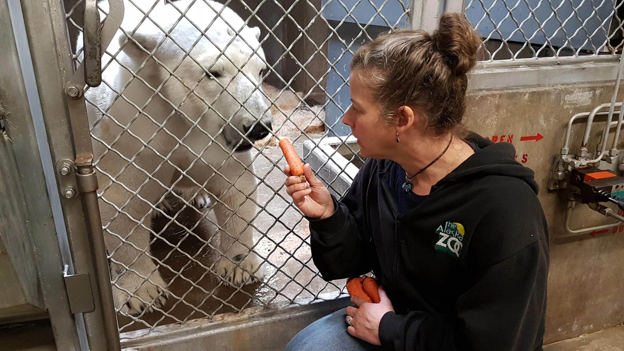Carrots are a way to this girl’s heart.