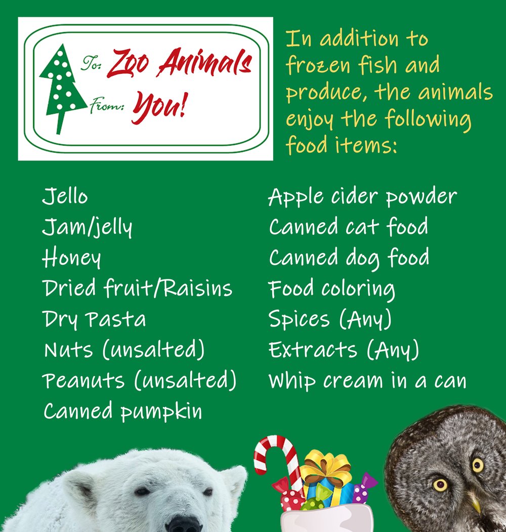 Food Donations — The Alaska Zoo