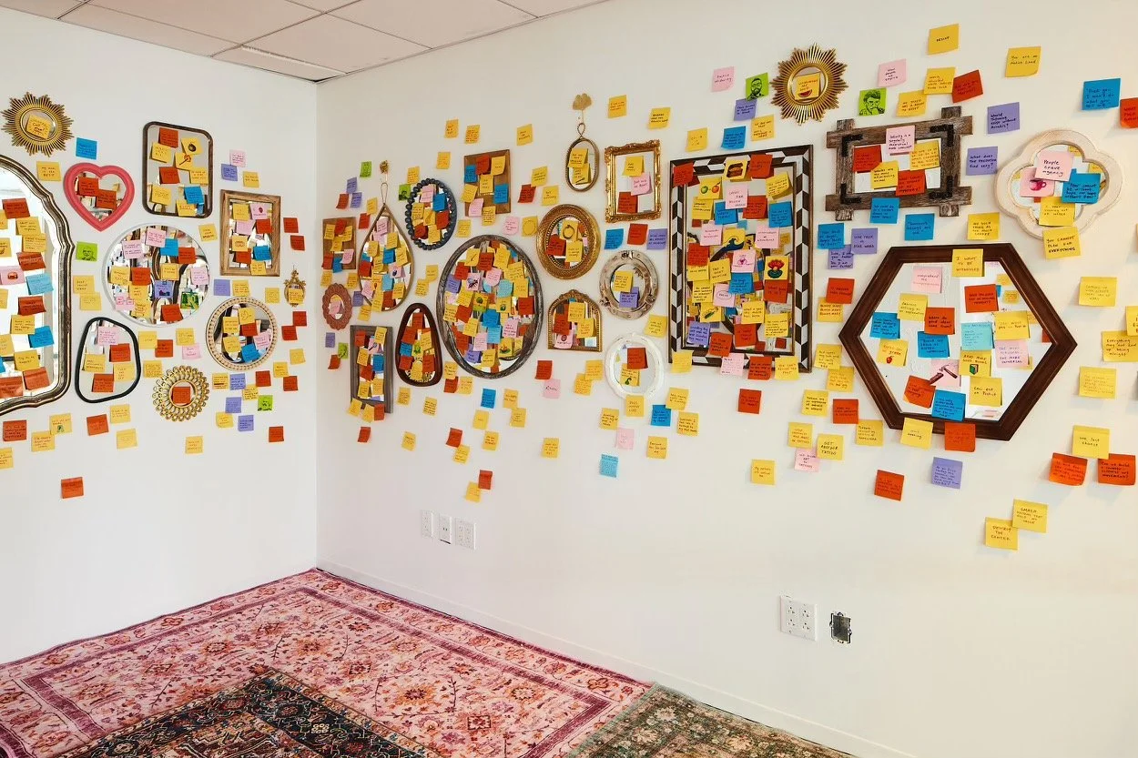 Installation at Spring Break Art Fair 2025