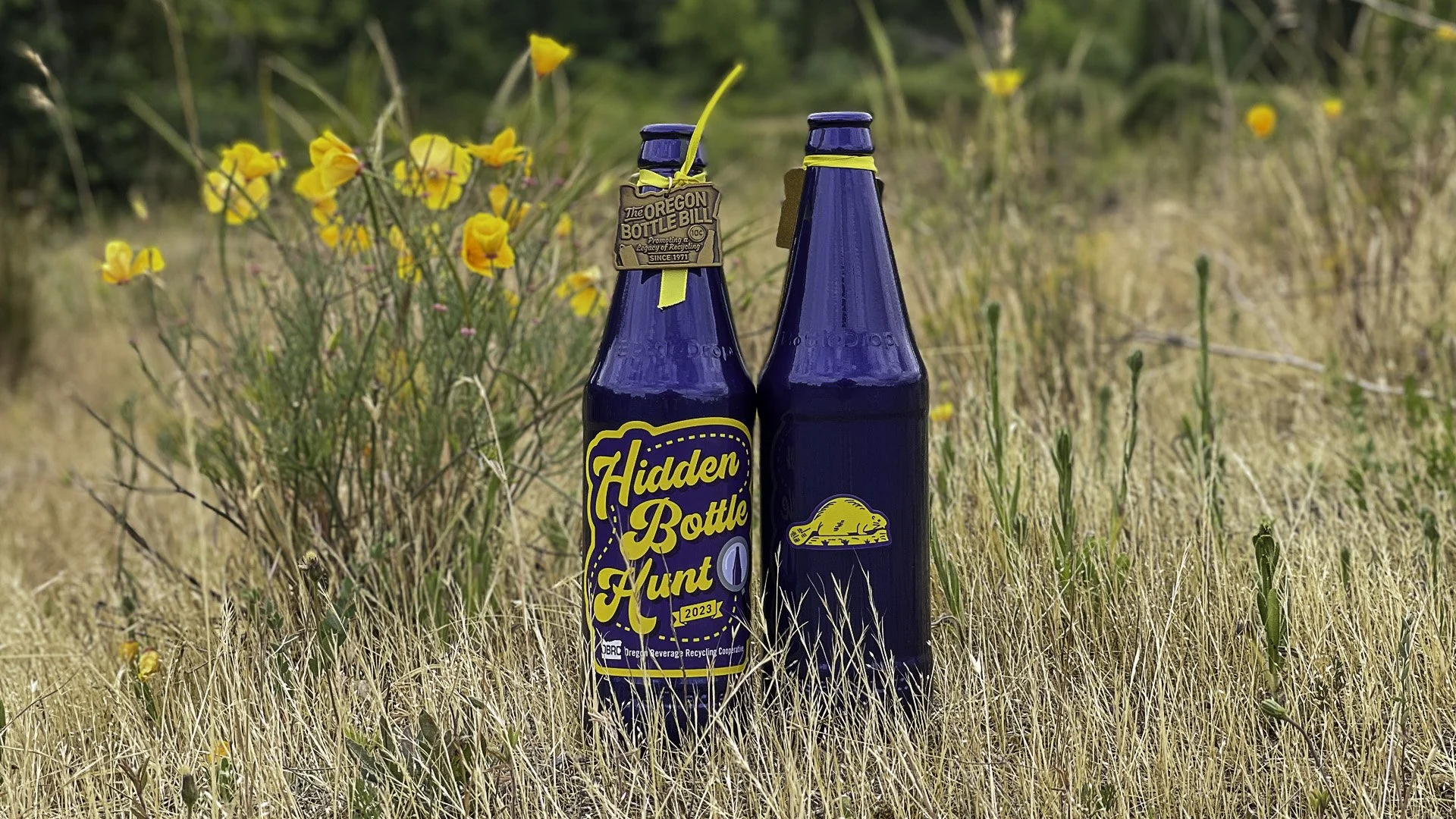 Fifth Hidden Bottle Hunt bottle discovered in Klamath Falls