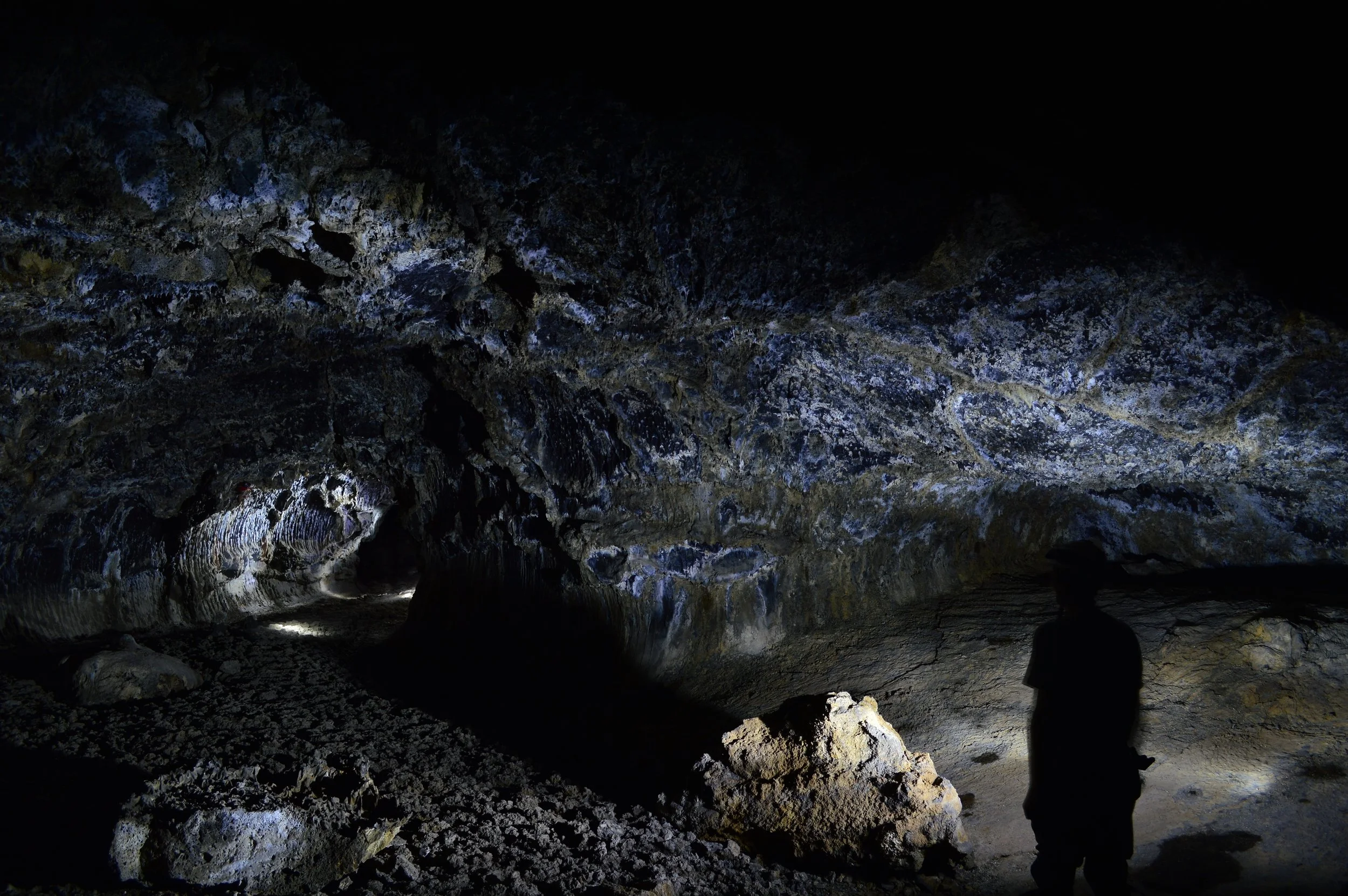 Shadowy Figures in Catacombs Cave. (J. Barden)
