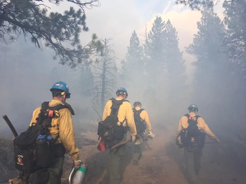 Winema IHC working prescribe burn_May 9, 2017