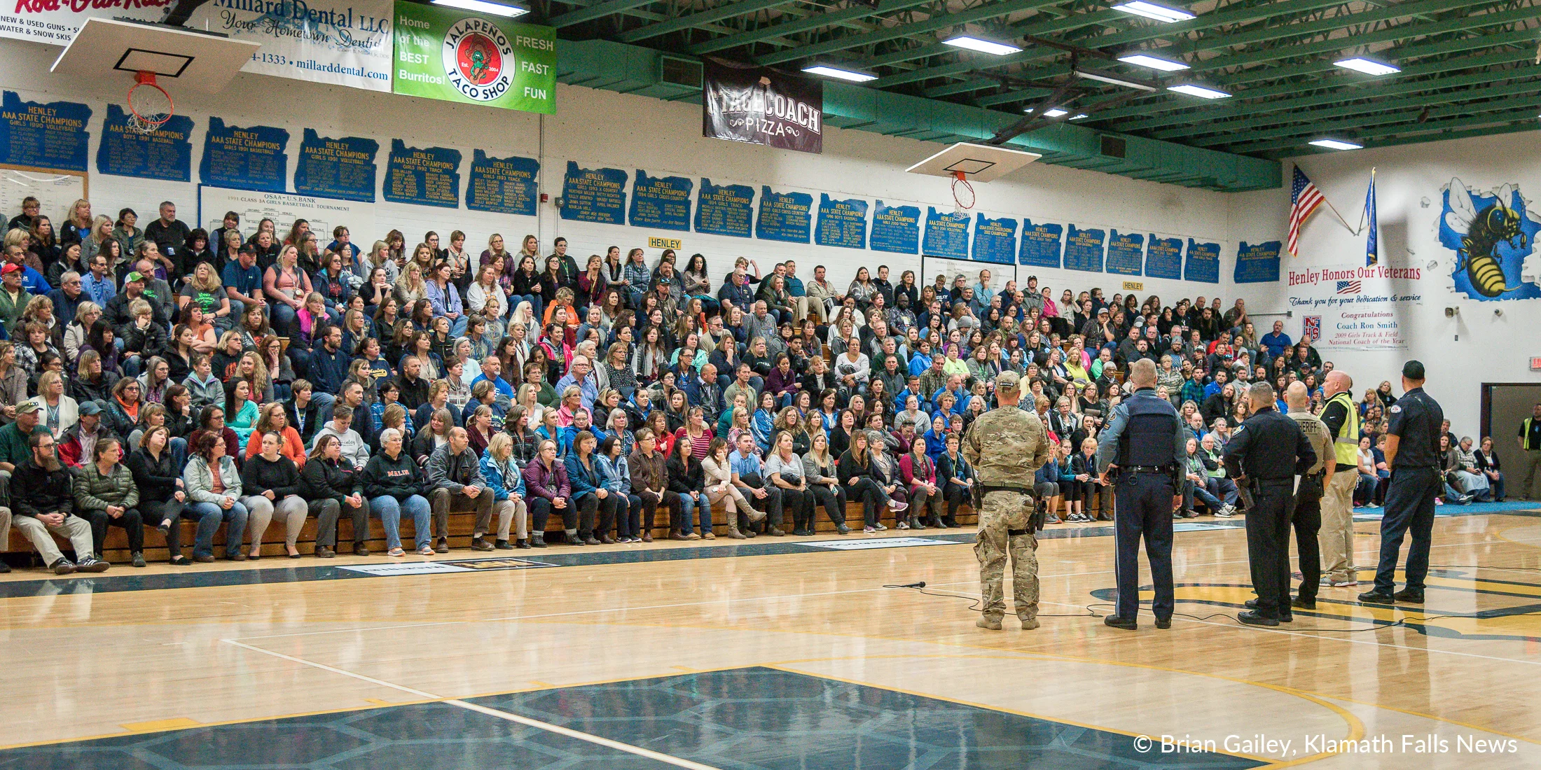 File Photo, Henley High School Assembly (Brian Gailey)