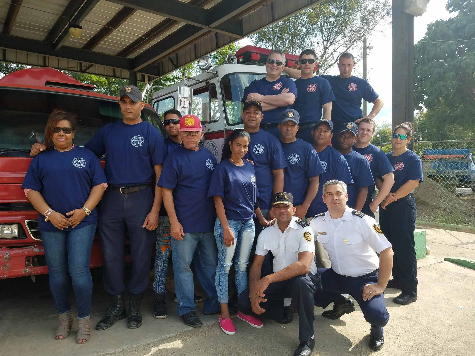 Five Klamath County Fire District #1 employees spent a week in the volunteering Dominican Republic. (KCFD1, Facebook )