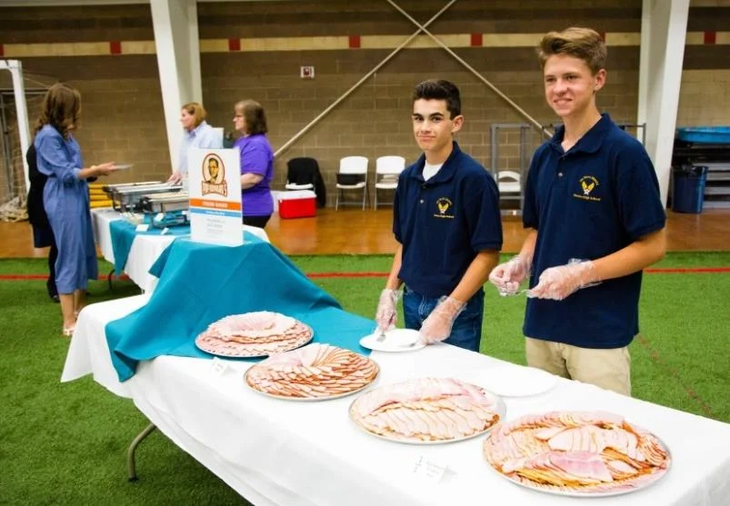 Students volunteer from Henley, Mazama and Klamath Union high schools to help Friends of the Children. (Image, Aurora Simpson, PhotoArt by Aurora)