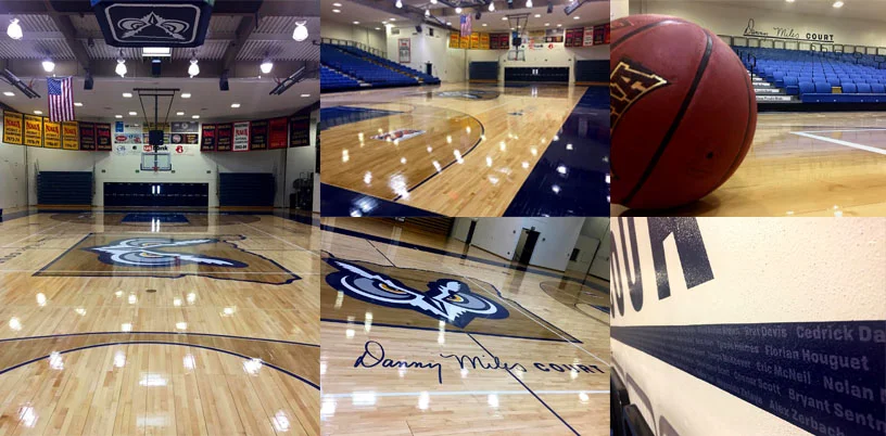 Danny Miles Court Updated A Gesture To Oregon Tech Tradition