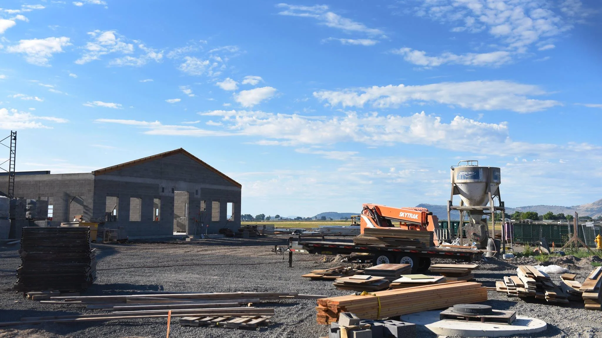 Construction Continues on New Kingsley Field Fire Department