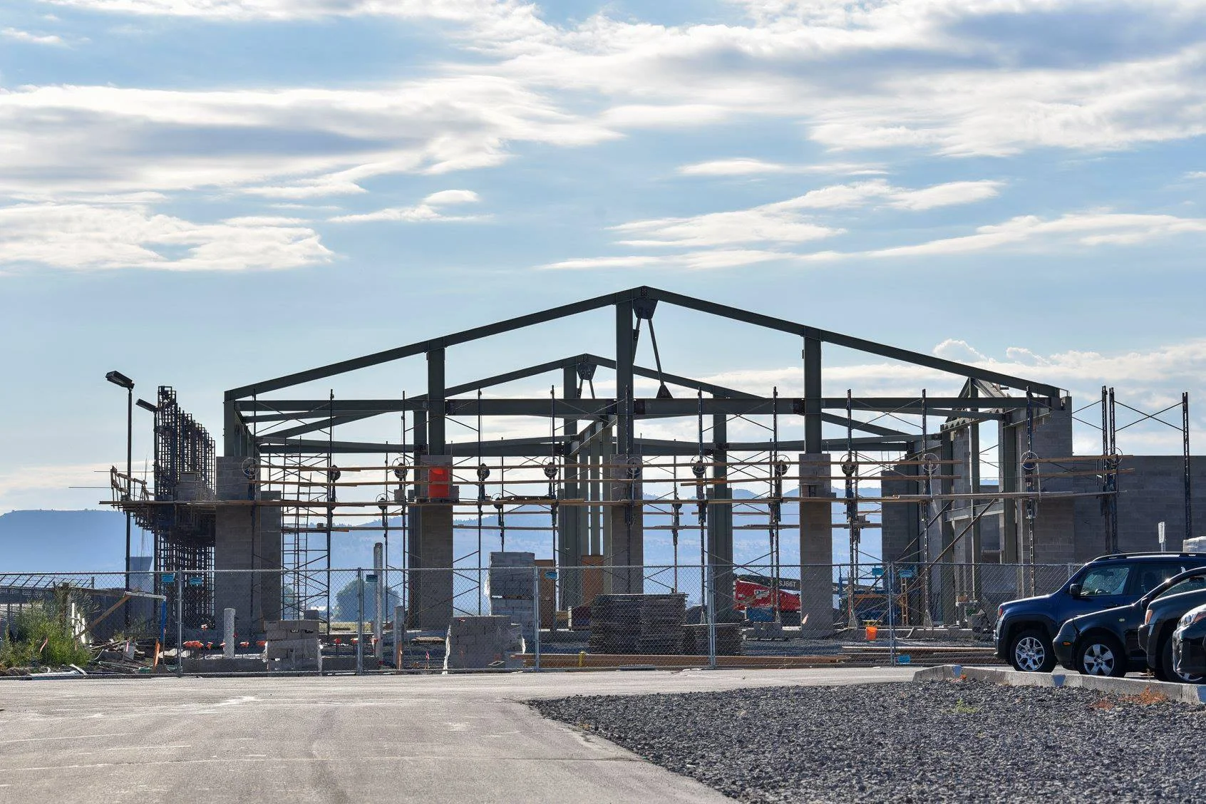 Construction Continues on New Kingsley Field Fire Department