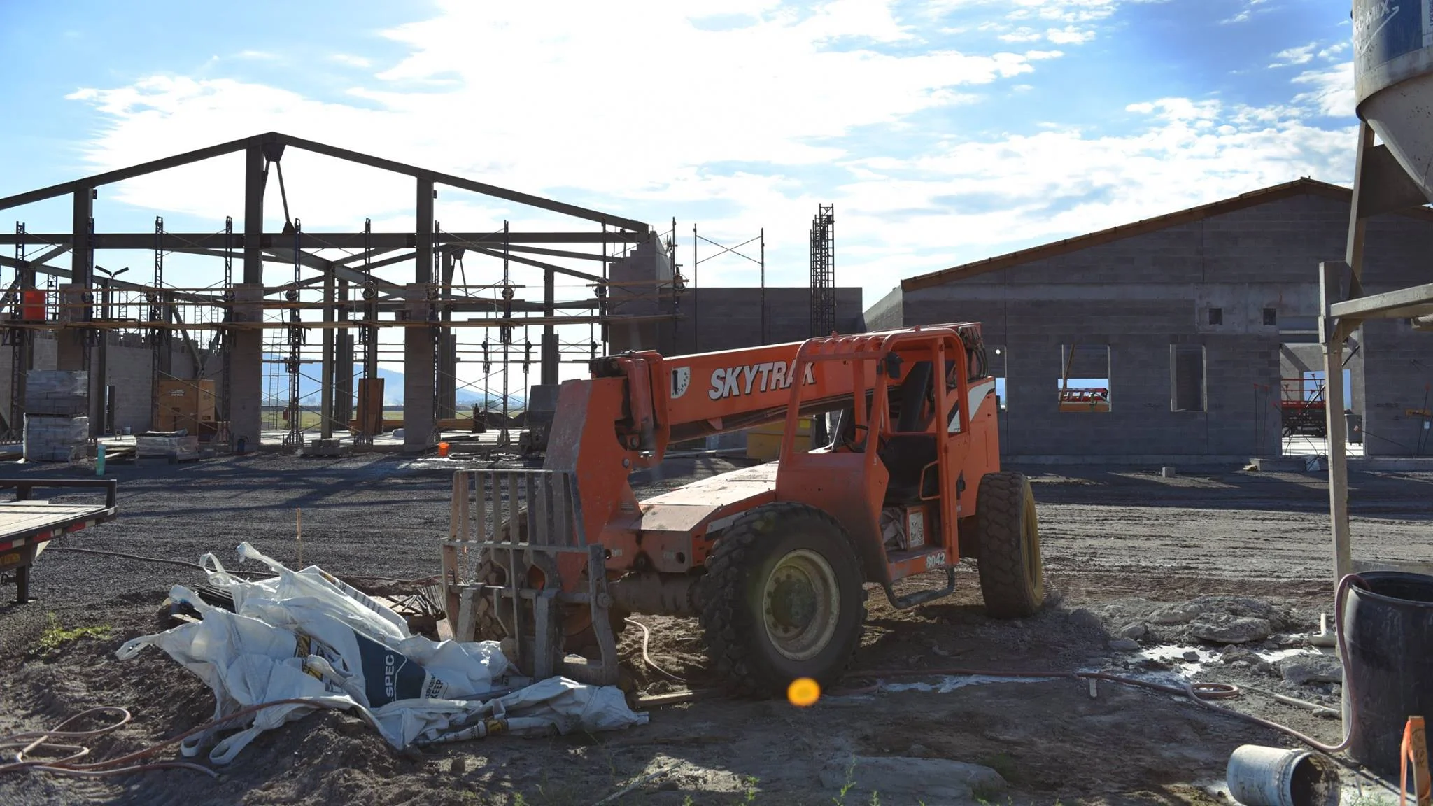 Construction Continues on New Kingsley Field Fire Department