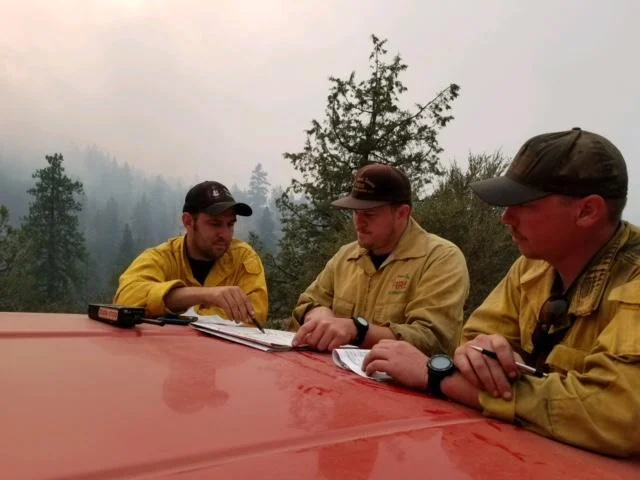 Division briefing from the Stone Fire. Aug. 21, 2018 (Inciweb)