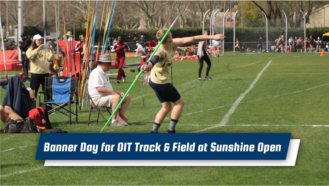 Banner Day For Oregon Tech Track At Sunshine Open