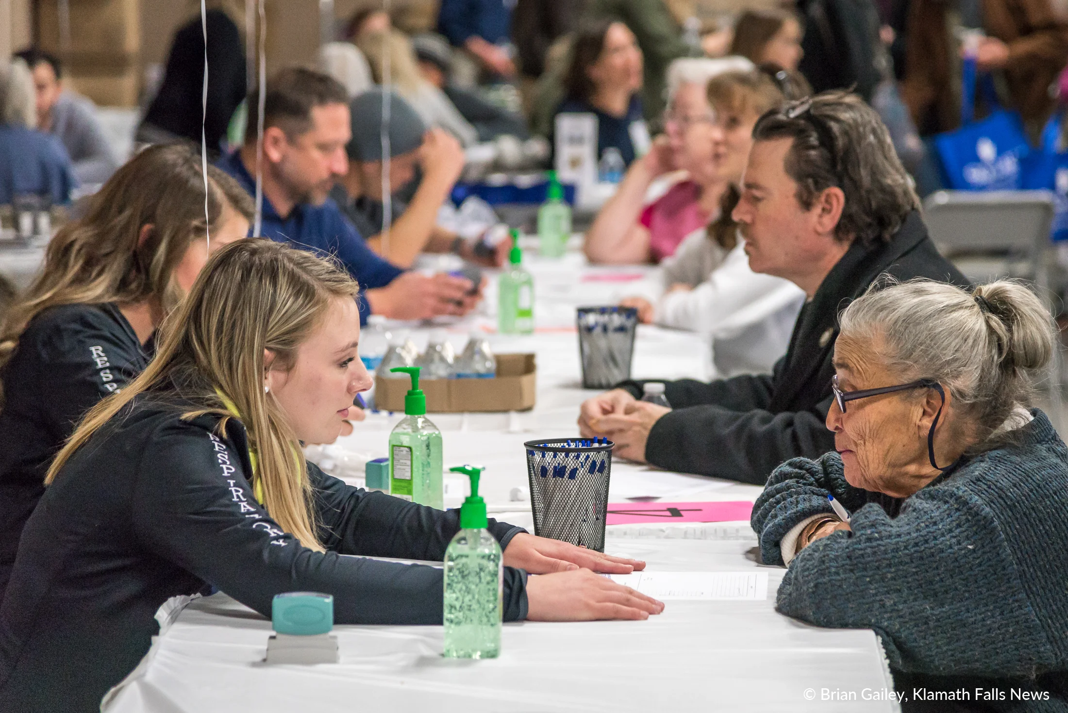 File Photo. 2017 Sky Lakes Health Fair. (Brian Gailey / Klamath Falls News)