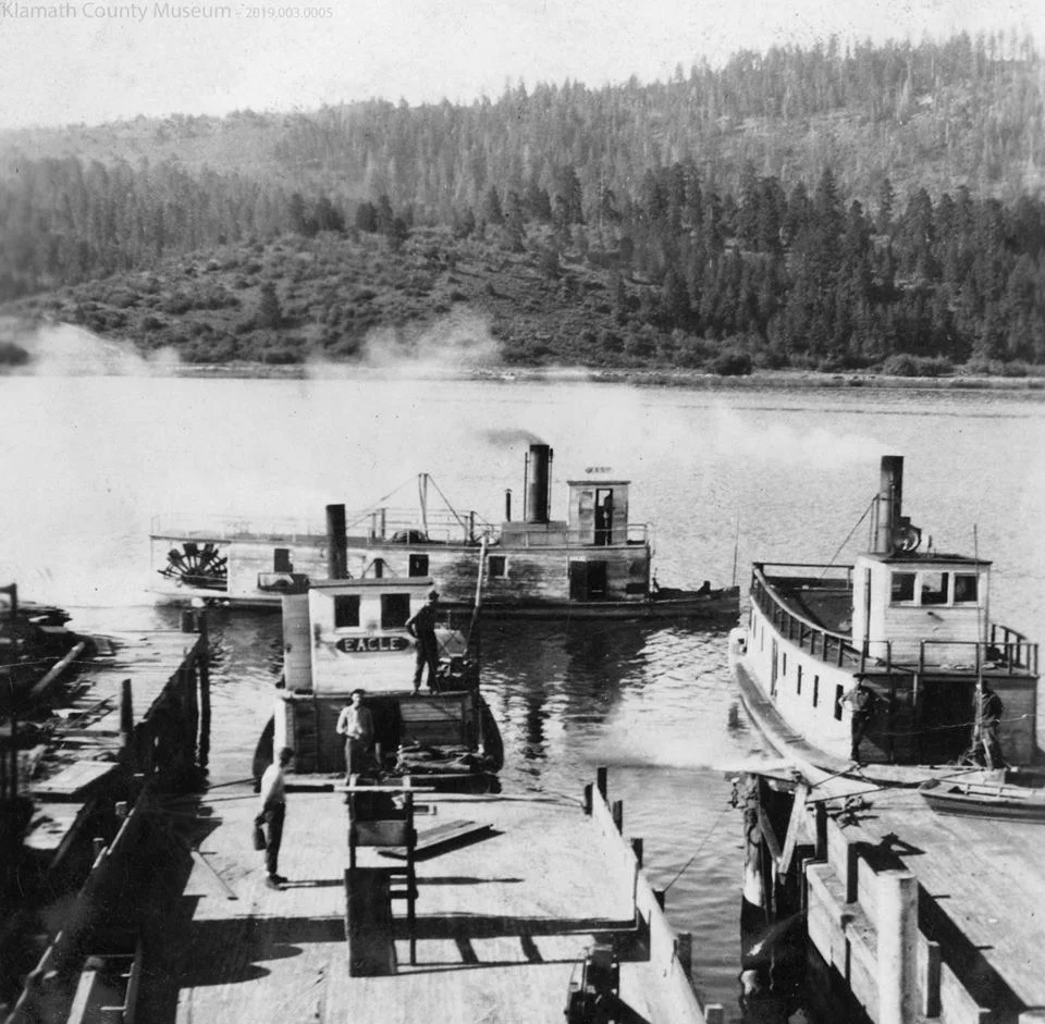 Klamath Heritage Steamboats on Upper Klamath Lake