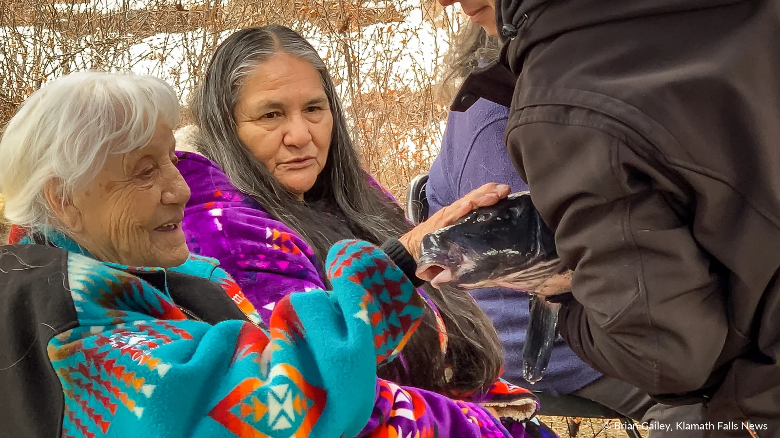Klamath Tribe blesses C’WAAM and honors Creator in ceremony [VIDEO]